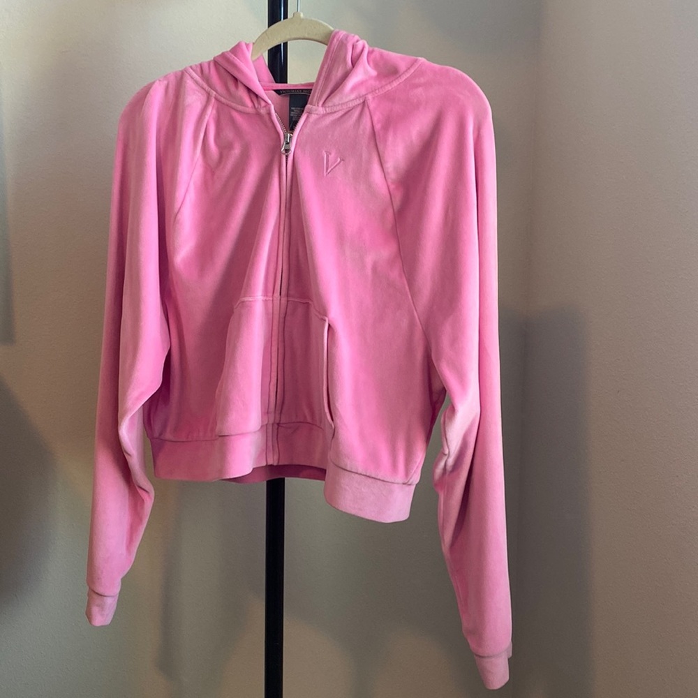 Victoria’s Secret Velour Zip-up jacket